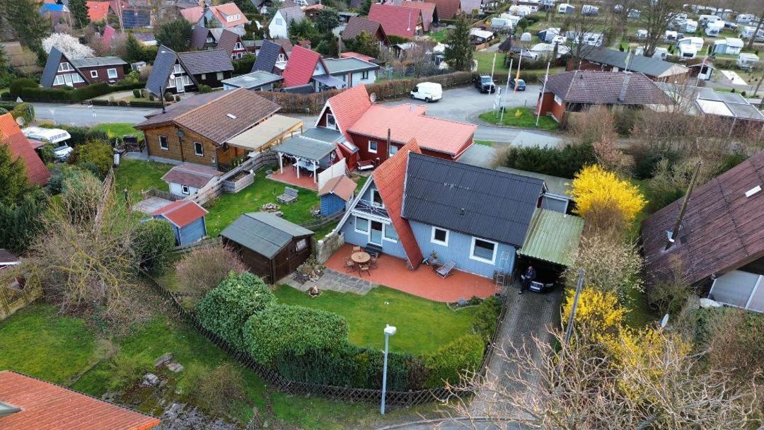 Behagliches Nurdachhaus Im Ferienhausgebiet Langelsheim Exterior photo