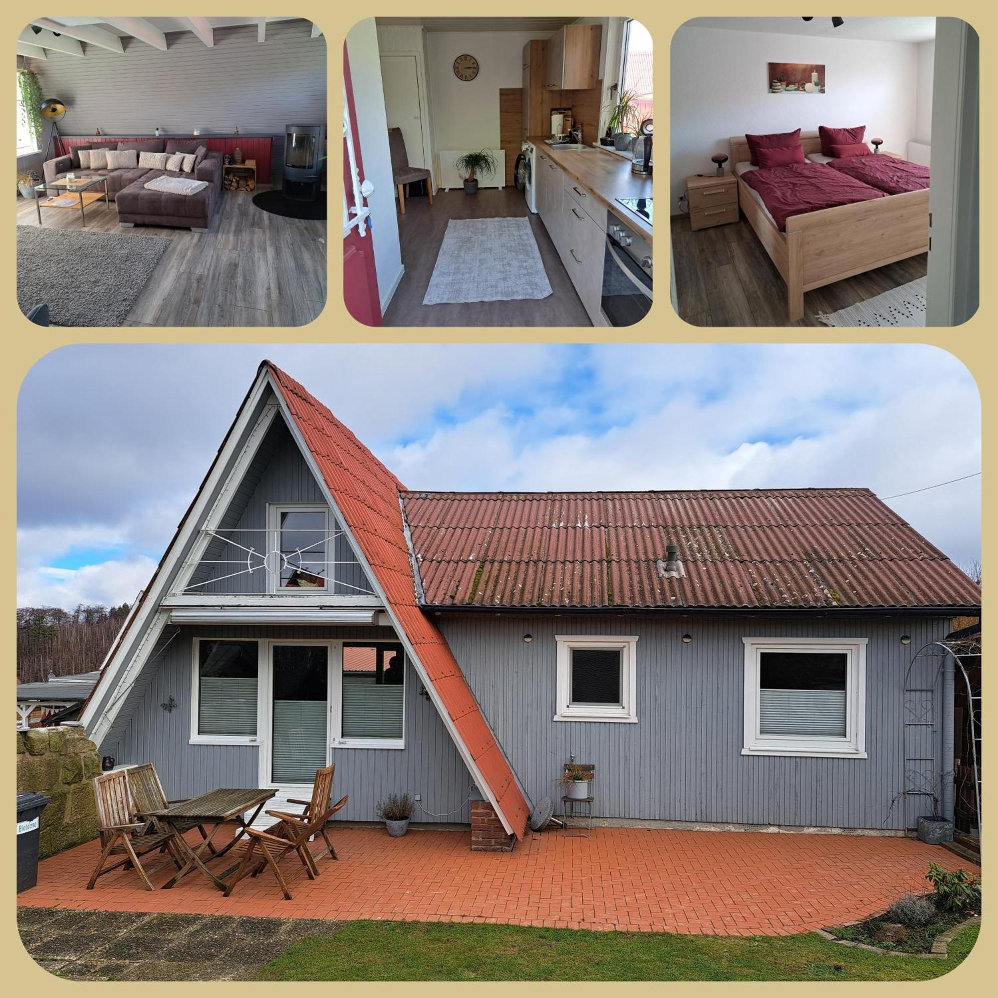 Behagliches Nurdachhaus Im Ferienhausgebiet Langelsheim Exterior photo